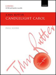 Candlelight Carol Score choral sheet music cover Thumbnail